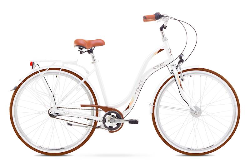 ROWER ROMET POP ART BIALY 1828265 19 L